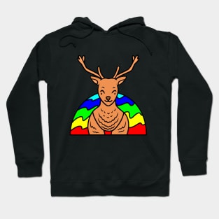 Cute sika deer Hoodie